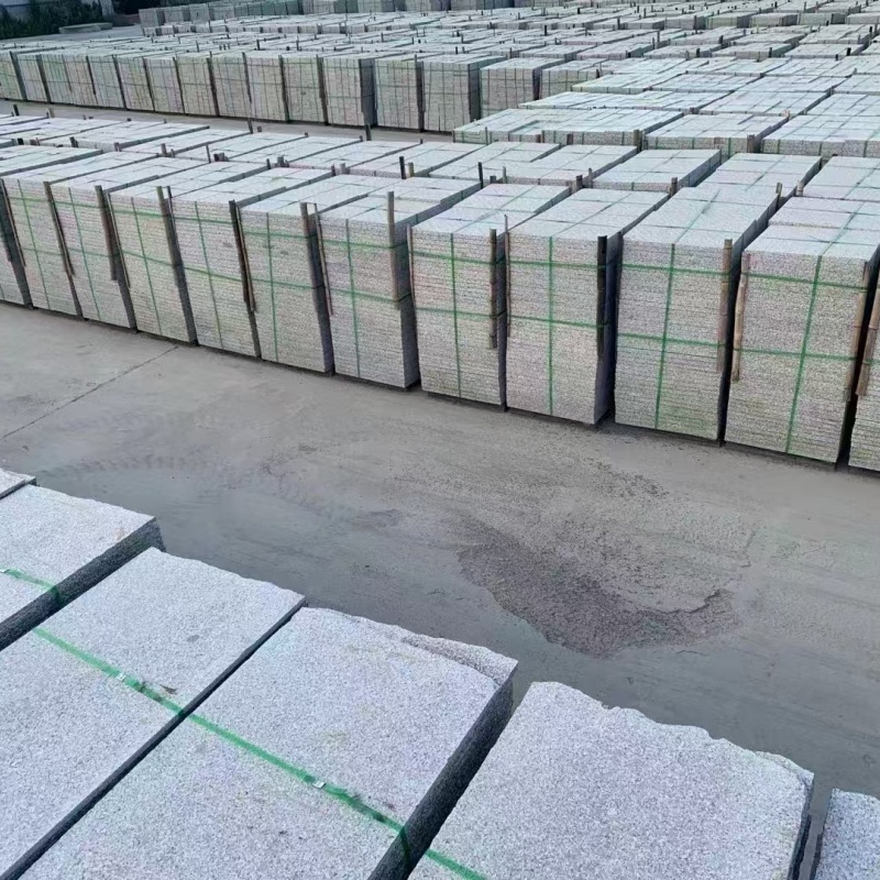 秦皇岛芝麻白火烧板石材厂家